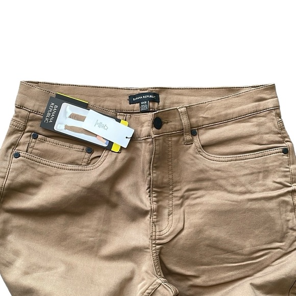 Banana Republic Men’s 5 Pocket Pant Stretch Cotton Slim Straight Fit - Picture 4 of 6